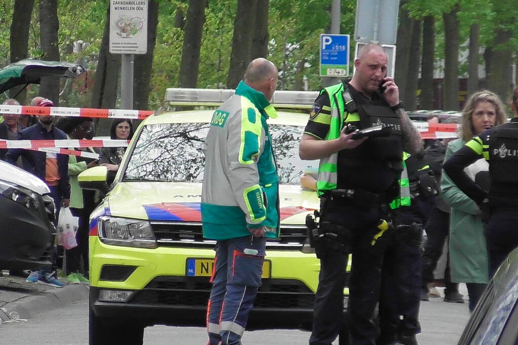 Straat afgezet na schietpartij