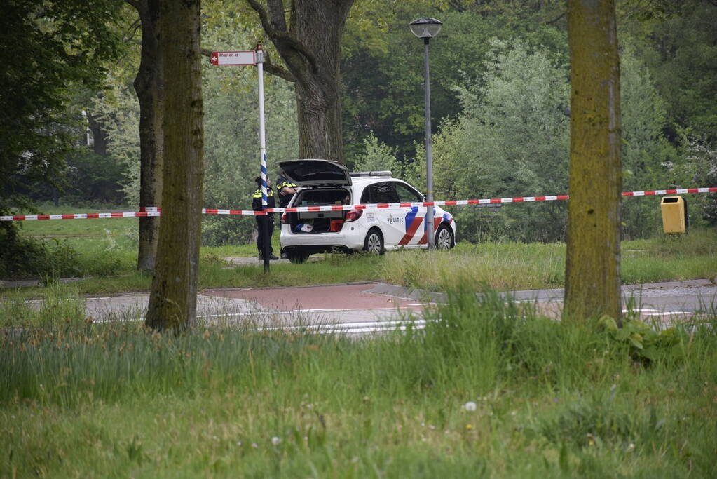Stroombergvijver Afgezet door politie