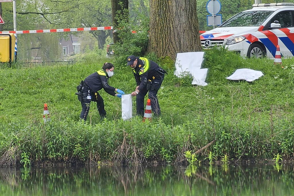 Stroombergvijver Afgezet door politie