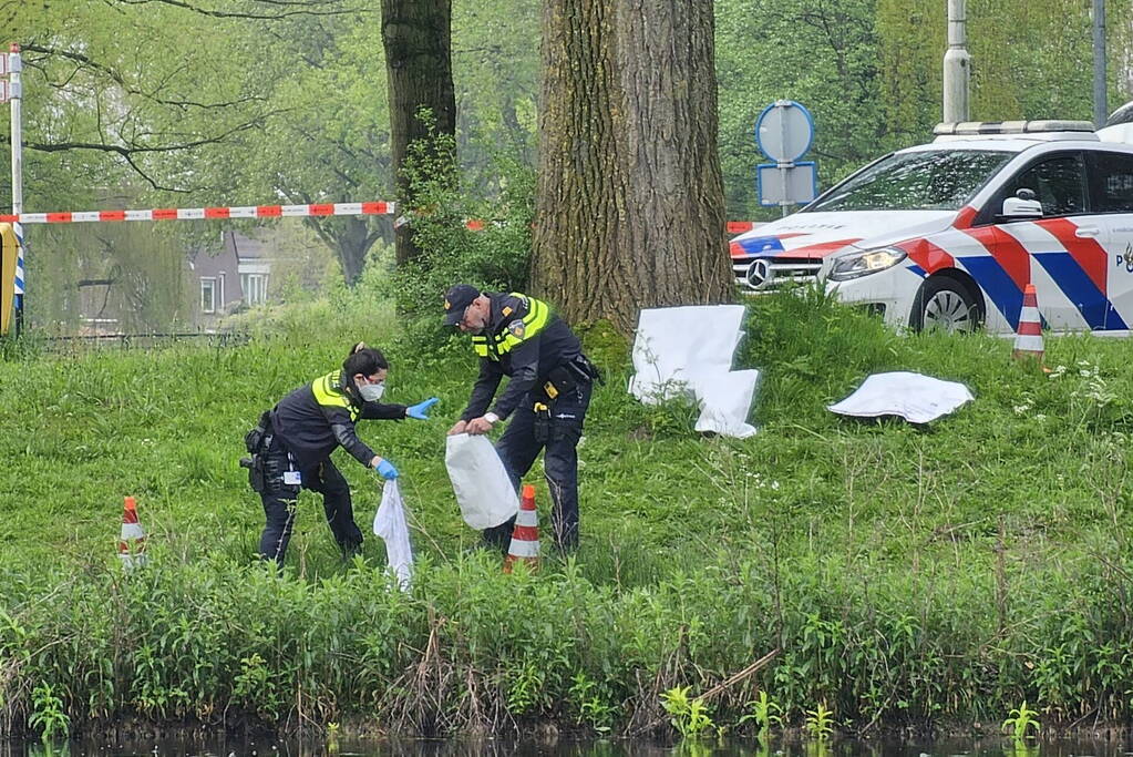 Stroombergvijver Afgezet door politie