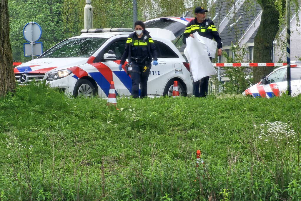 Stroombergvijver Afgezet door politie