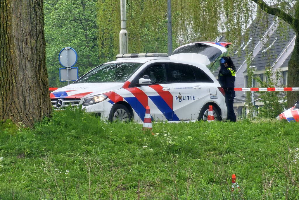 Stroombergvijver Afgezet door politie