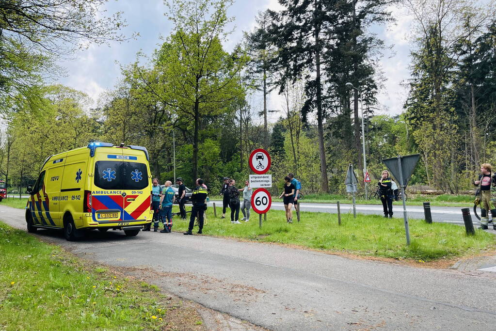 Traumahelikopter landt bij Zonnegloren