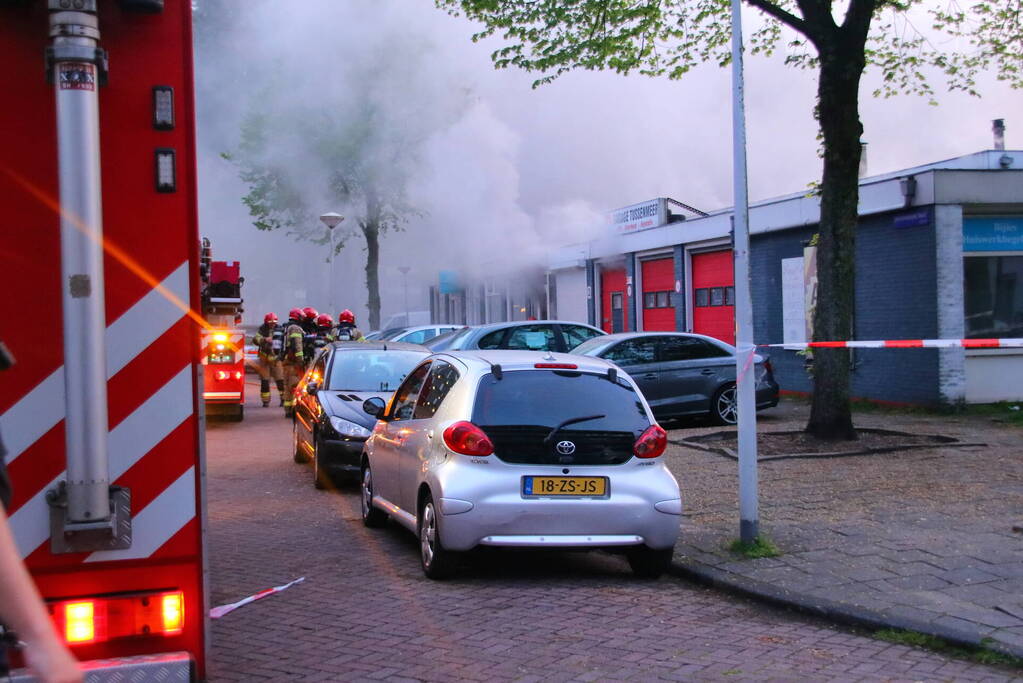 Fikse rookontwikkeling bij brand