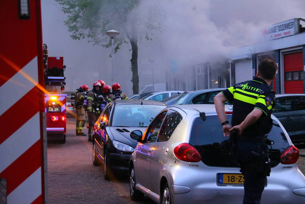 Fikse rookontwikkeling bij brand