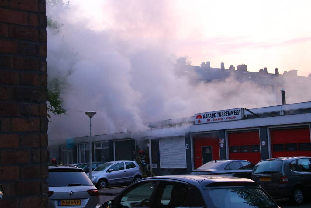 Fikse rookontwikkeling bij brand