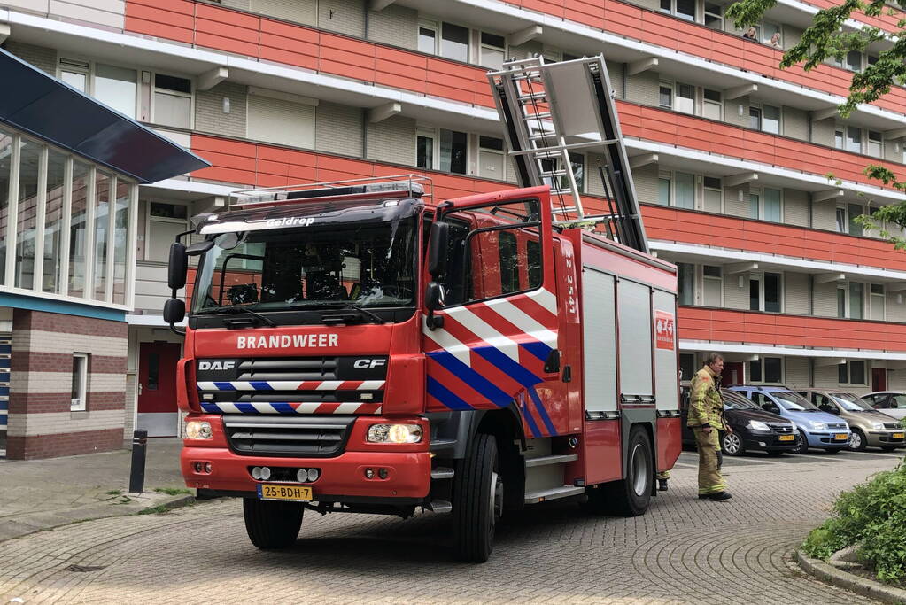 Brandweer doet onderzoek naar gaslekkage