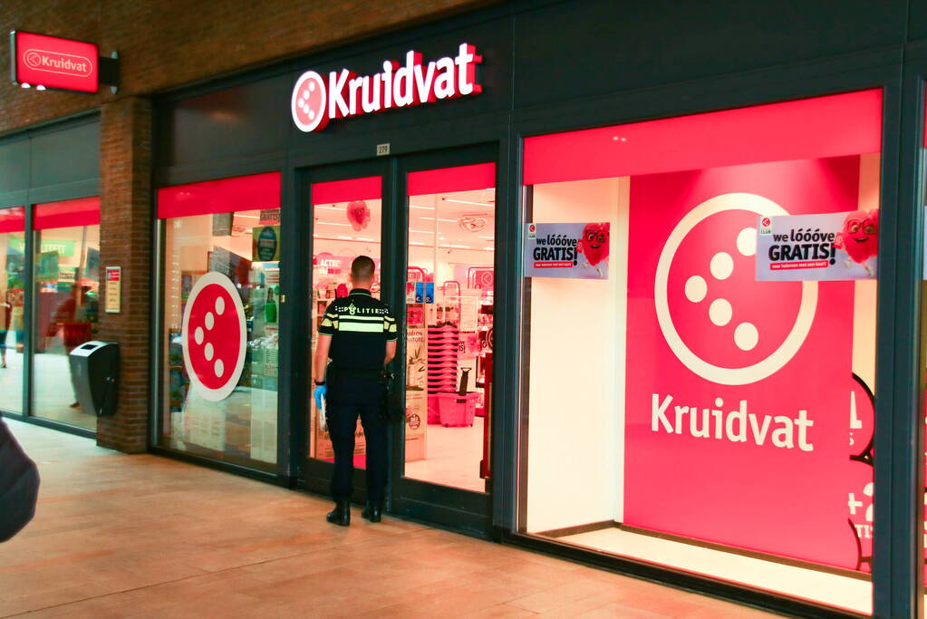 Overval op drogisterij Kruidvat