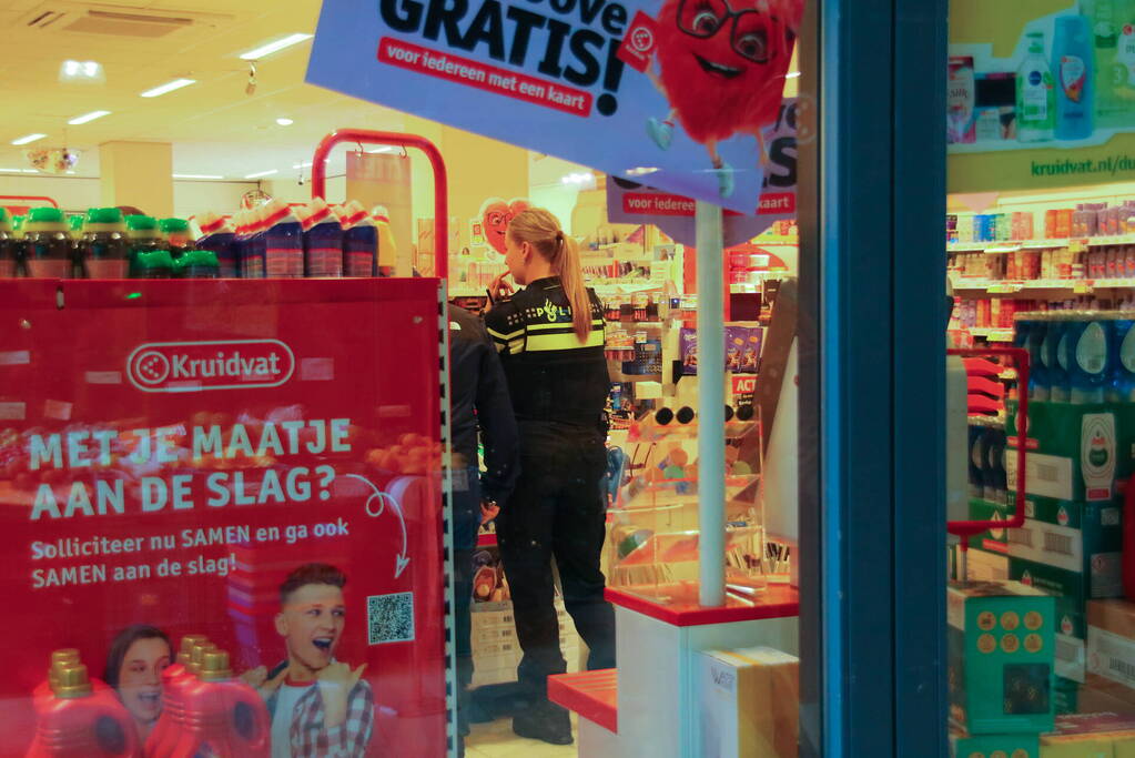 Overval op drogisterij Kruidvat