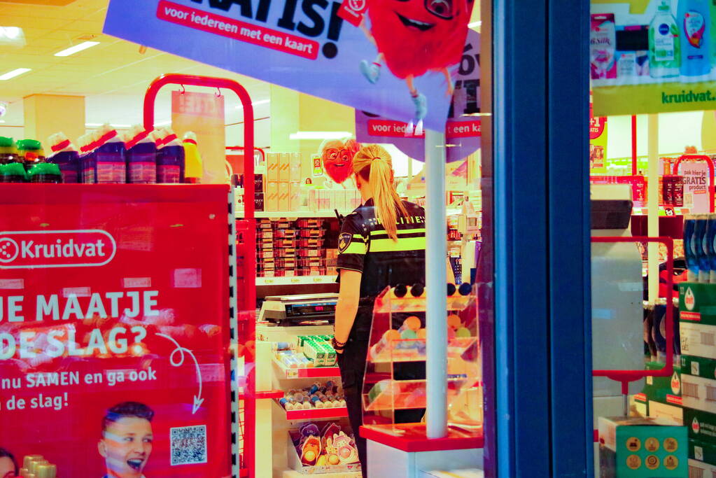 Overval op drogisterij Kruidvat