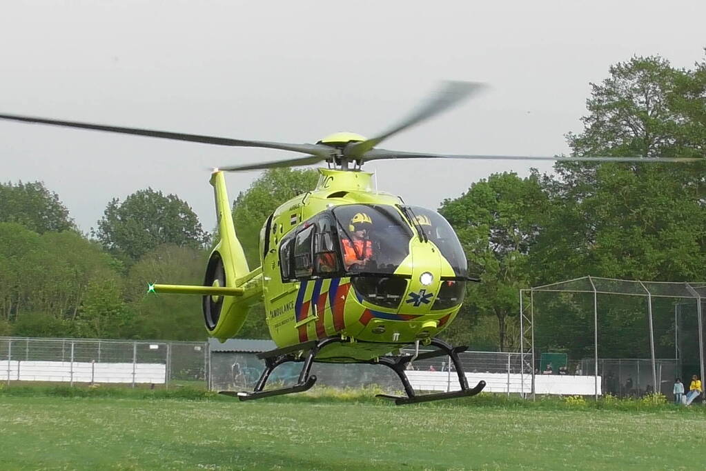 Traumahelikopter ingezet bij medische noodsituatie