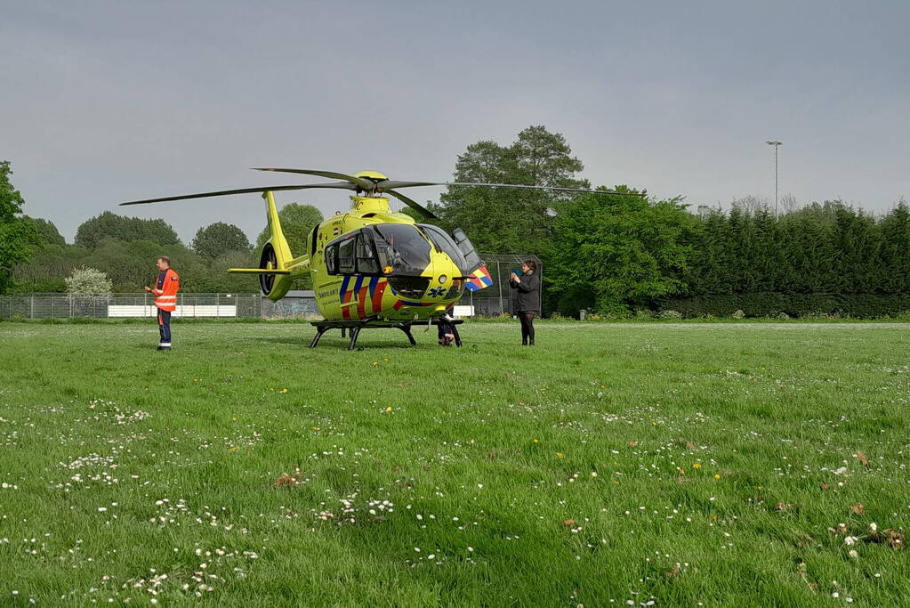 Traumahelikopter ingezet bij medische noodsituatie