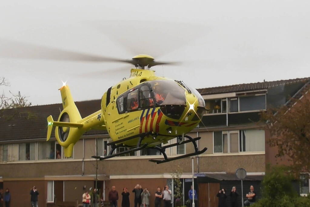Traumahelikopter ingezet bij medische noodsituatie