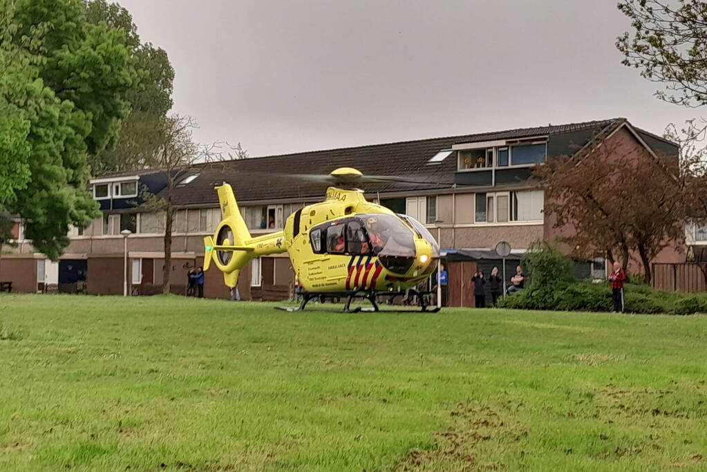 Traumahelikopter ingezet bij medische noodsituatie