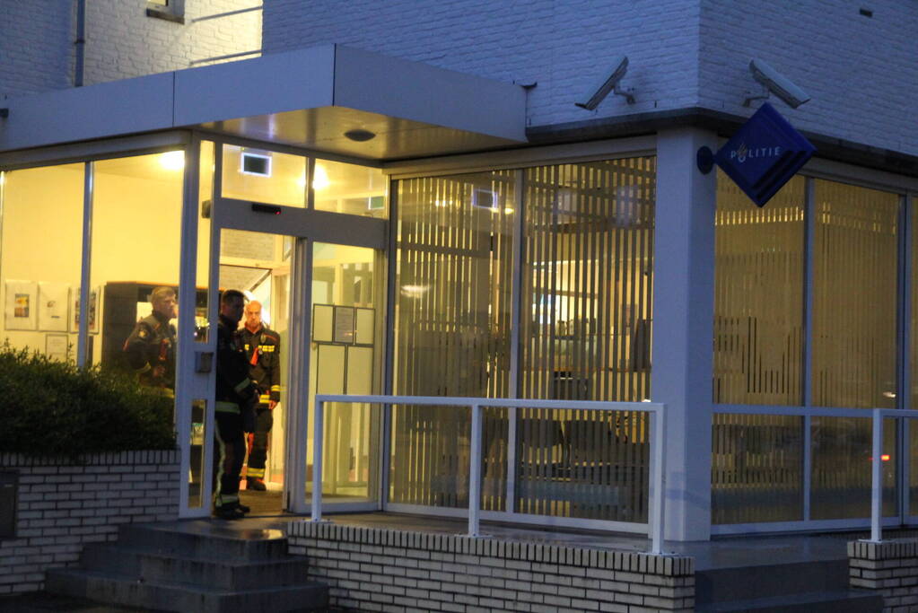 Politiebureau kampt met wateroverlast