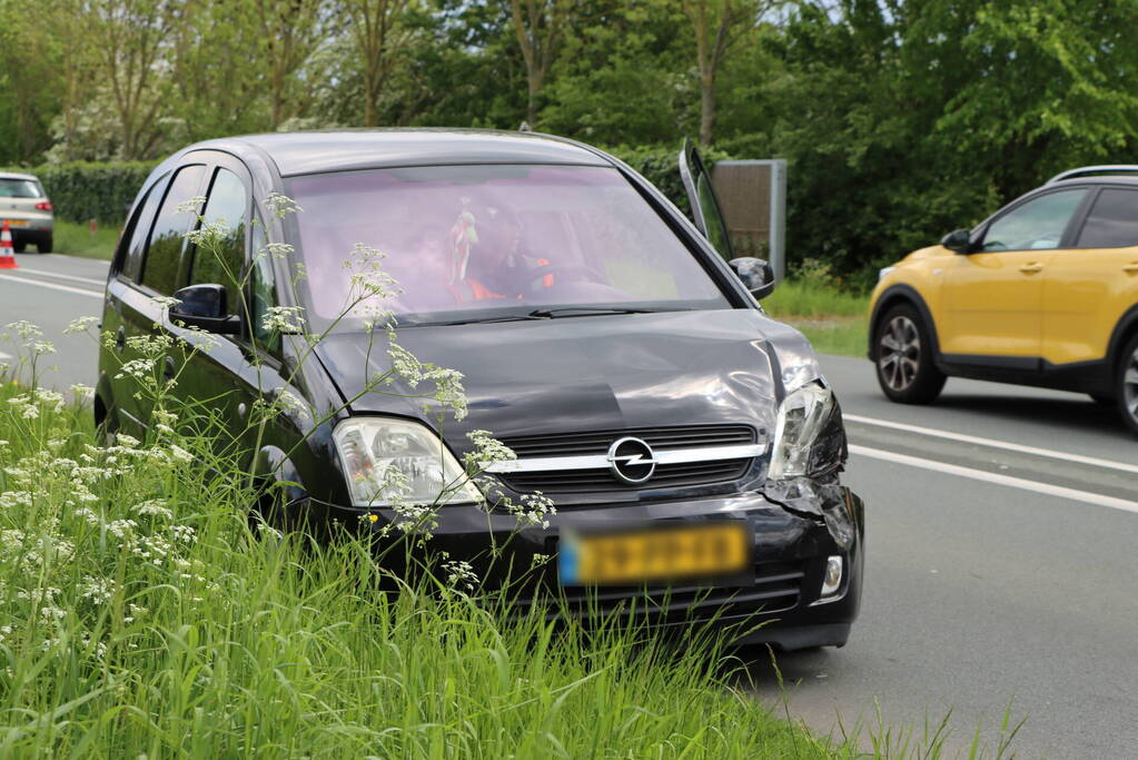 Kop-staartbotsing leidt tot gewonde