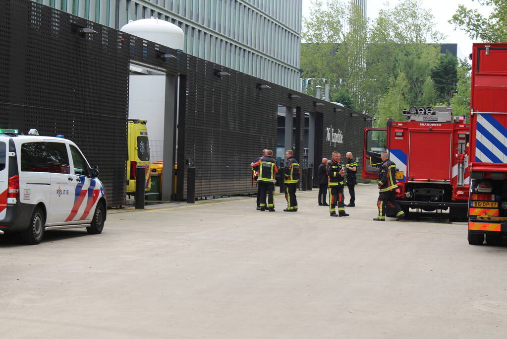 Zwavelzuurongeval op de Bèta Campus