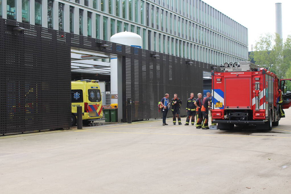 Zwavelzuurongeval op de Bèta Campus