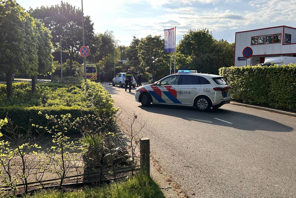 Ongeval tussen scooterrijder en personenauto