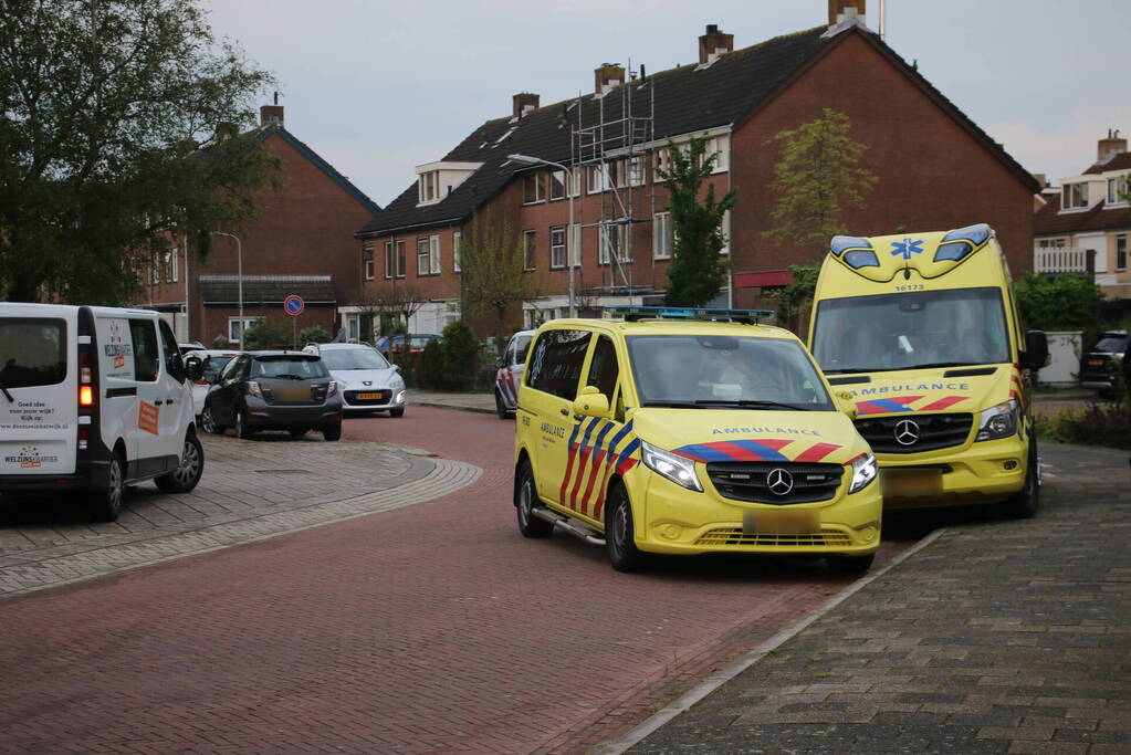 Traumahelikopter trekt veel bekijks