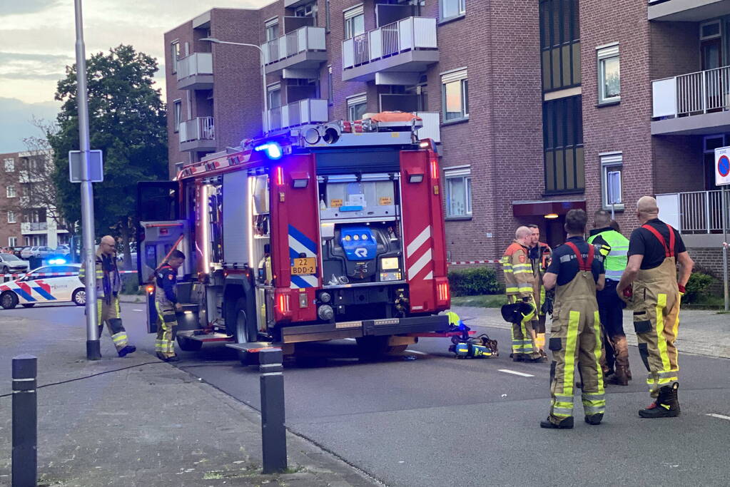 Veel rook bij brand in woning