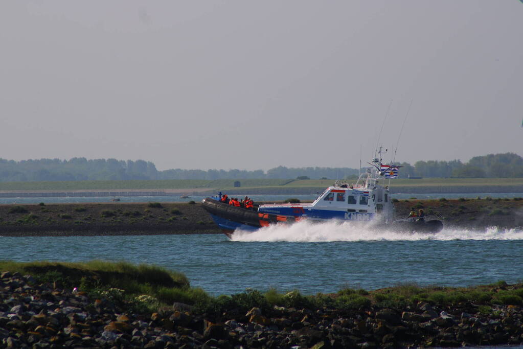 Open dag KNRM Neeltje Jans tijdens Nationale Reddingbootdag