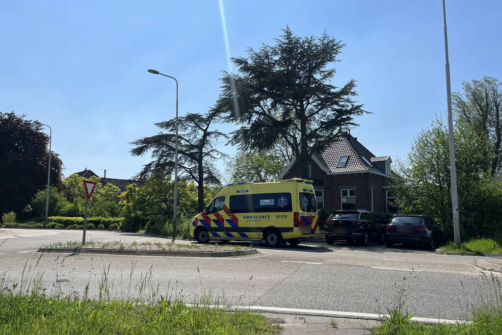 Fietser gewond na val