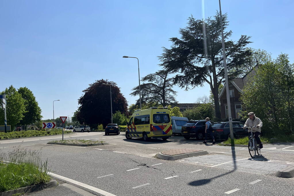 Fietser gewond na val