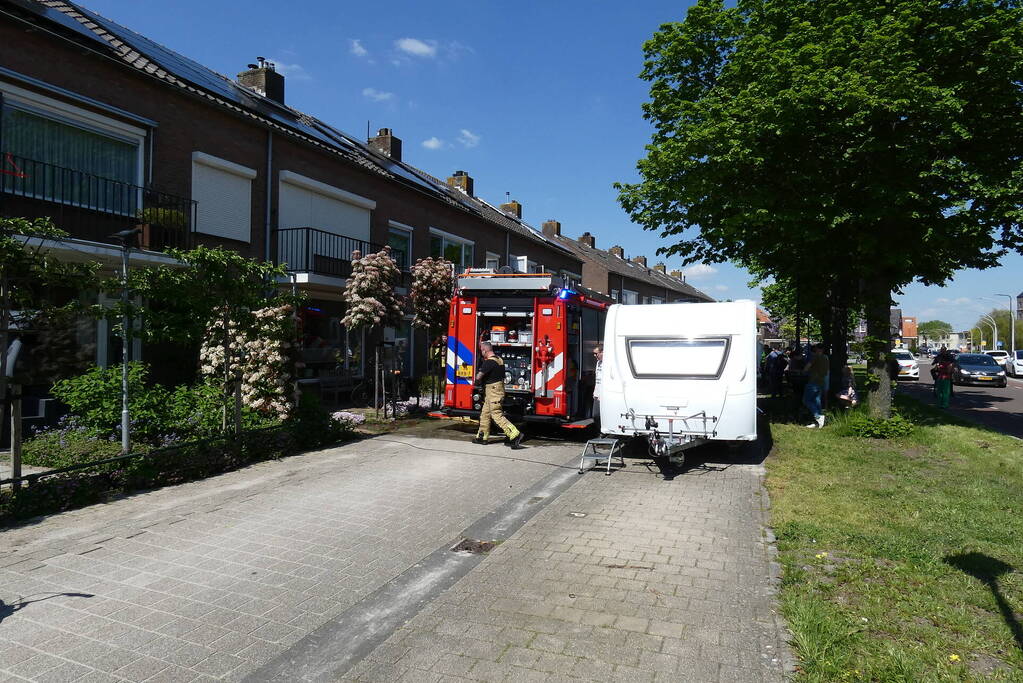 Brand in woning snel onder controle
