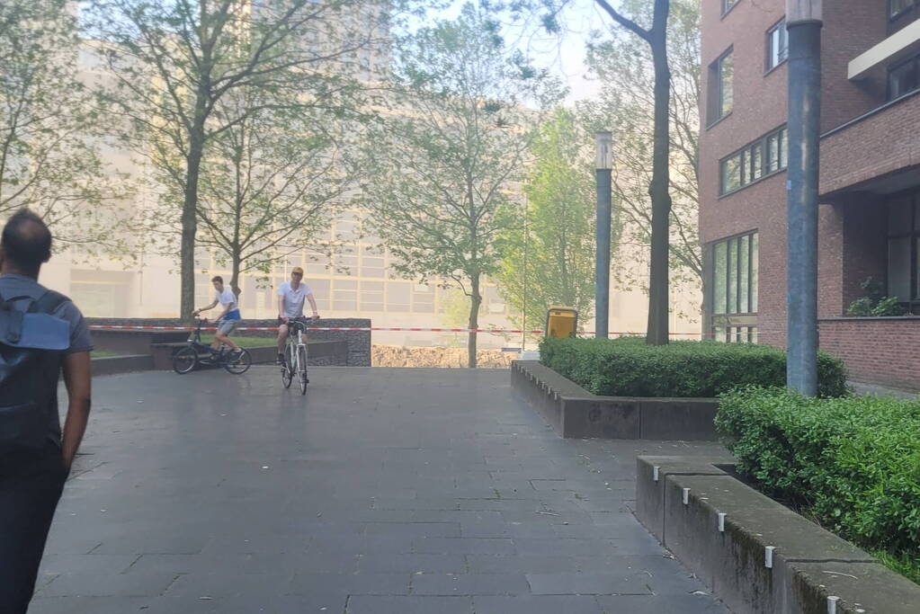 Zeer grote brand in leegstaande loods