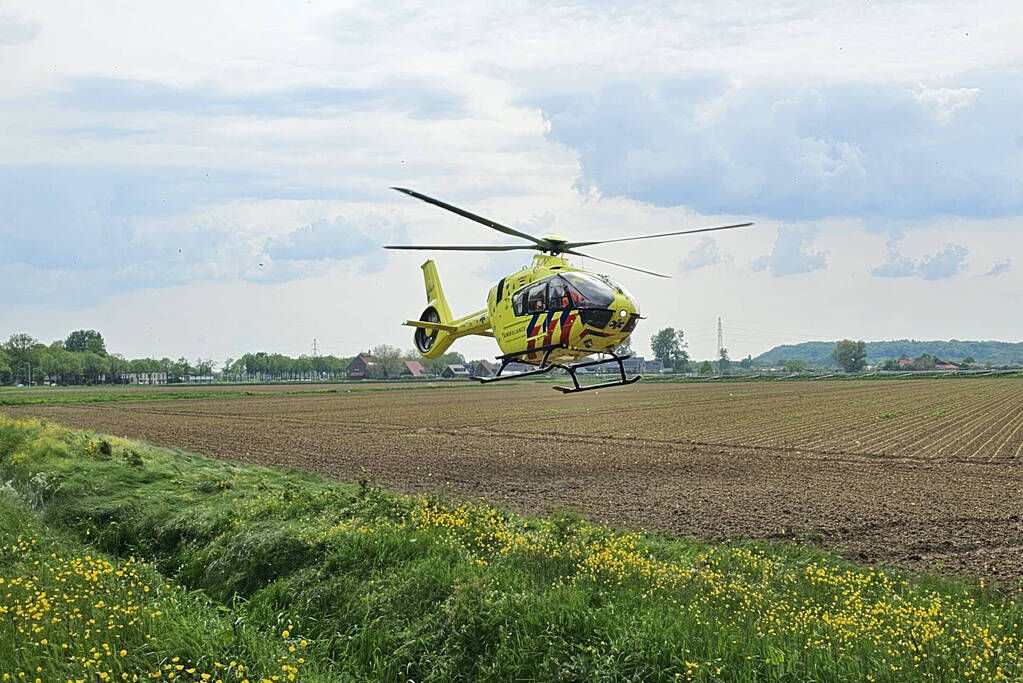 Traumahelikopter ingezet voor medische noodsituatie