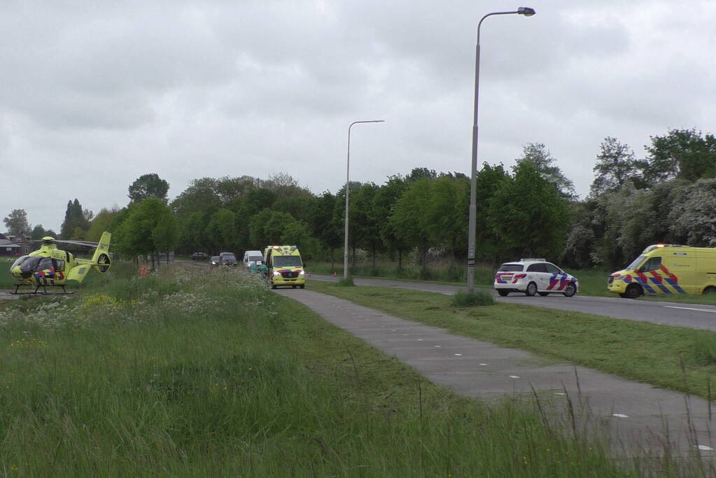 Traumateam ingezet na val op steiger