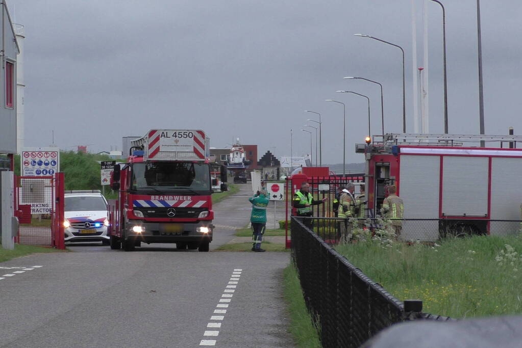 Traumateam ingezet na val op steiger