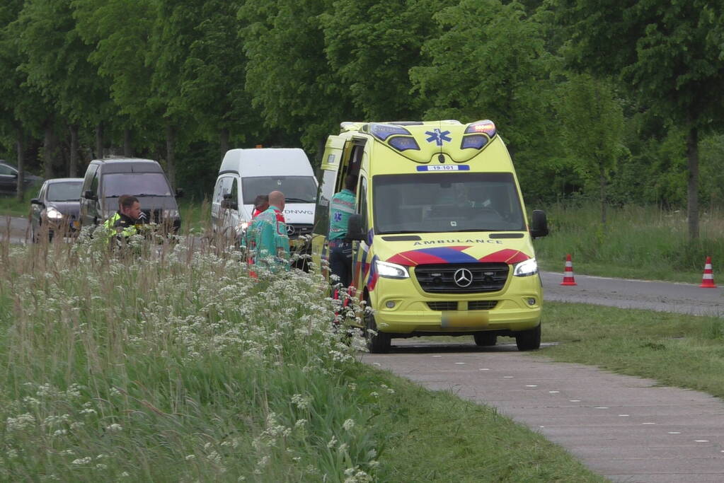 Traumateam ingezet na val op steiger