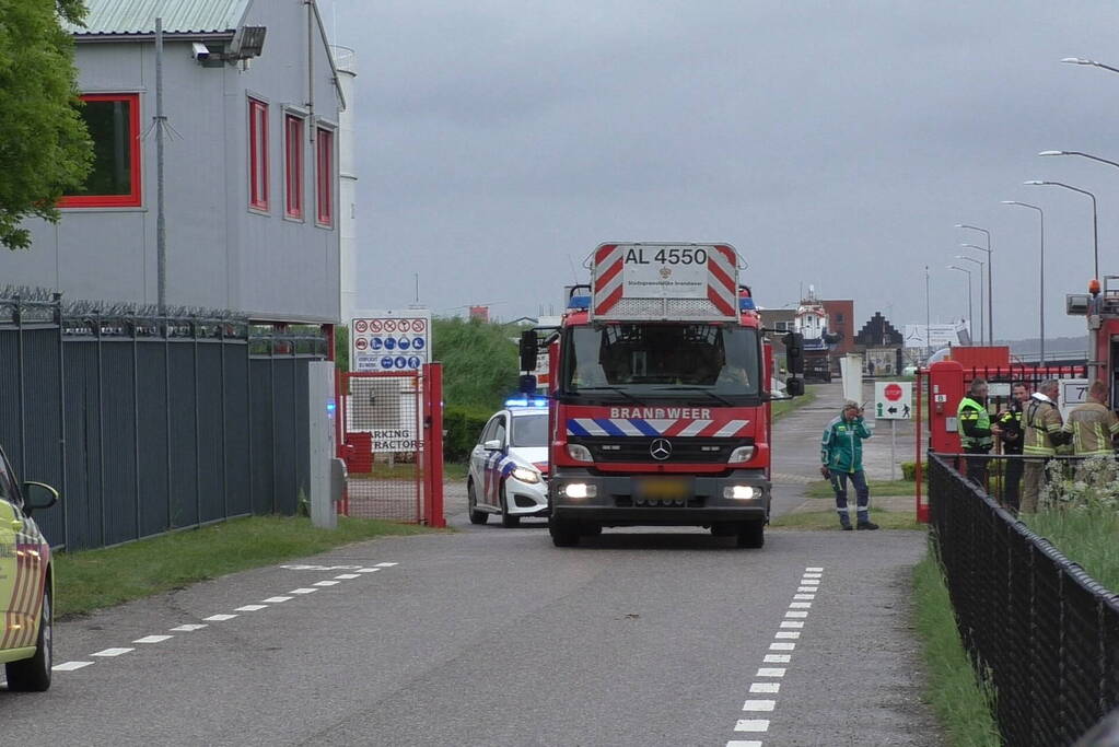 Traumateam ingezet na val op steiger
