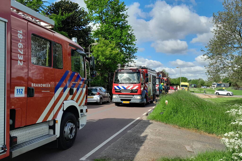 Brand in vrijstaande woning snel onder controle