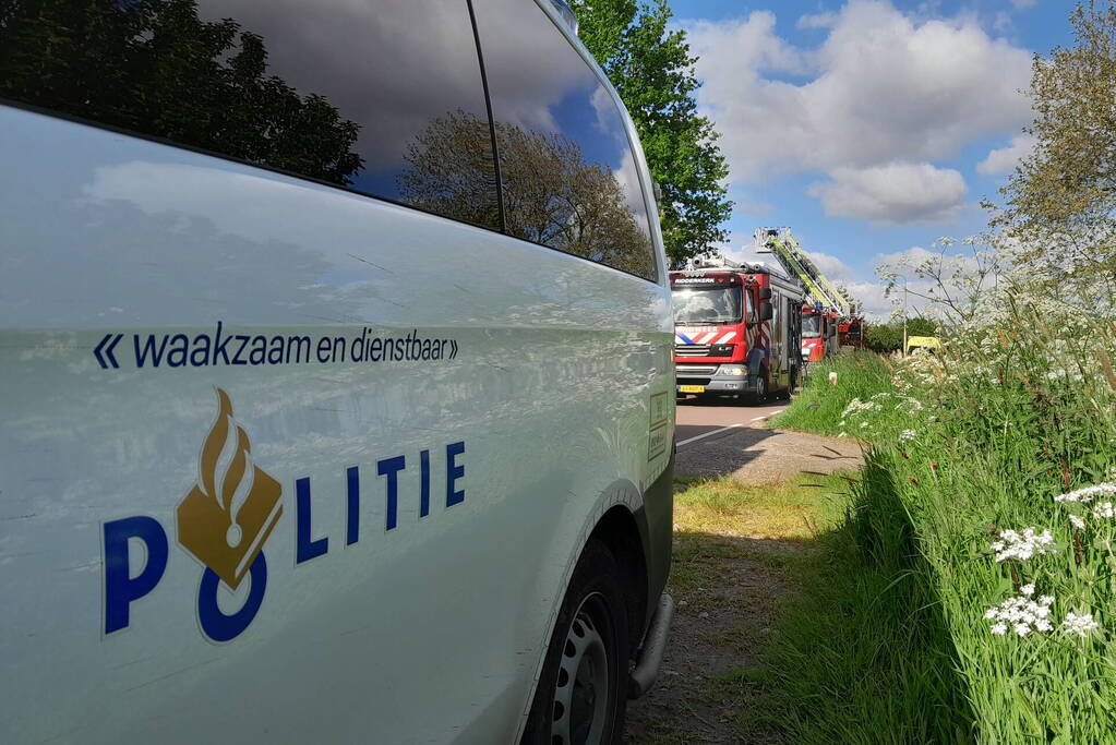 Brand in vrijstaande woning snel onder controle