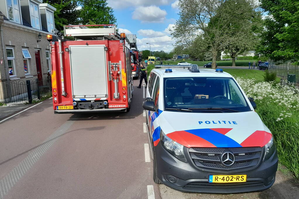 Brand in vrijstaande woning snel onder controle