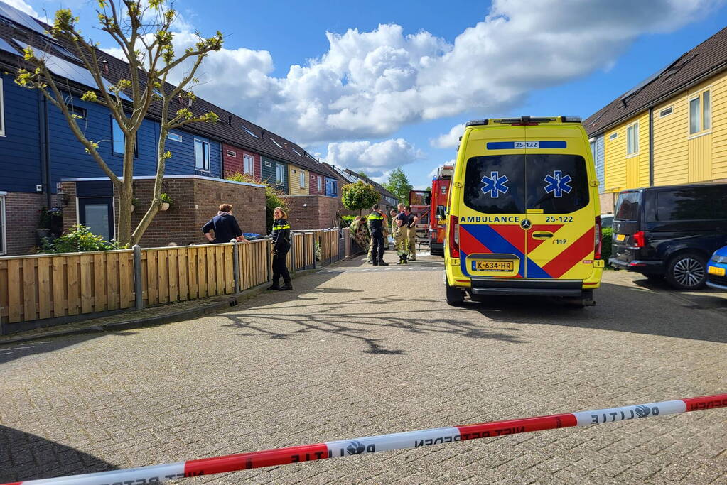Brandweer ingezet voor woningbrand