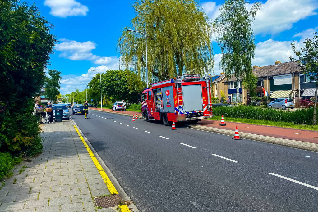 Verlaten scootmobiel aangetroffen aan waterkant