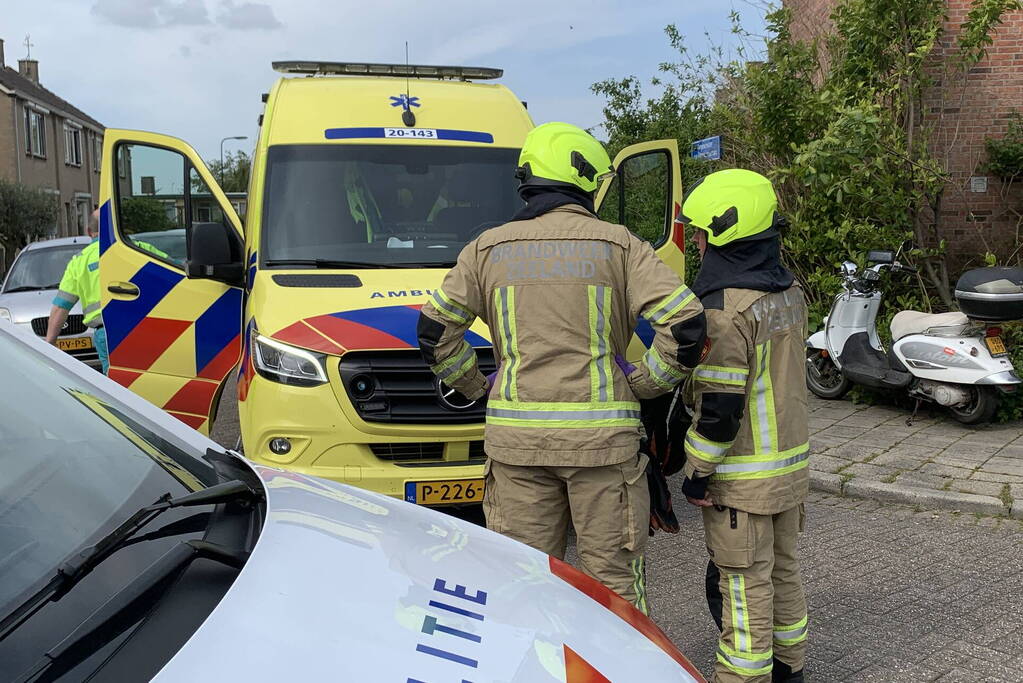 Twee kinderen nagekeken na woningbrand