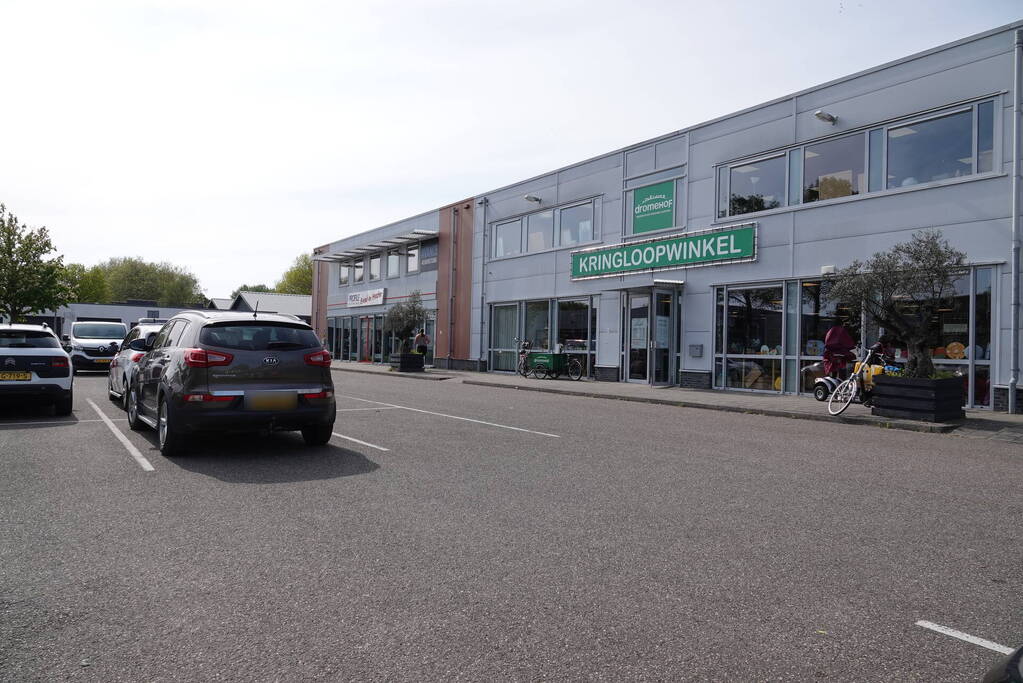 Kringloopwinkel overvallen door persoon met pistool