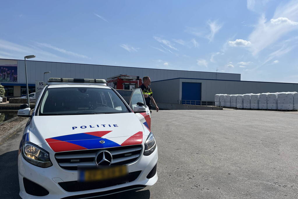 Ernstig ongeval bij bedrijf voor planten