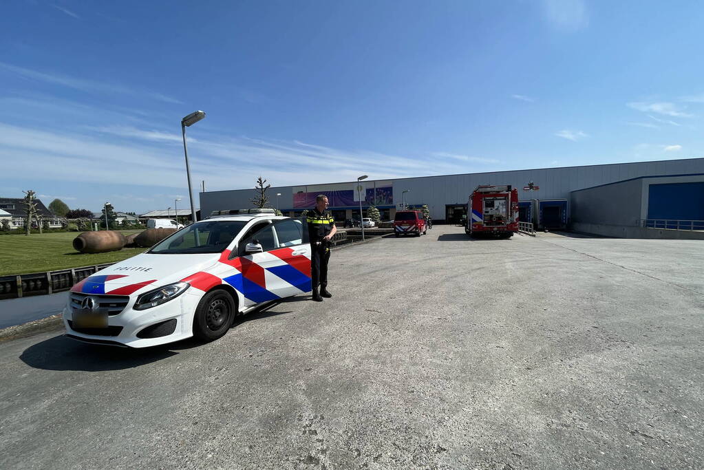 Ernstig ongeval bij bedrijf voor planten