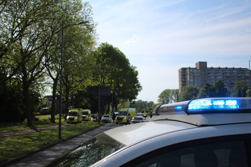 Meerdere gewonden bij aanrijding