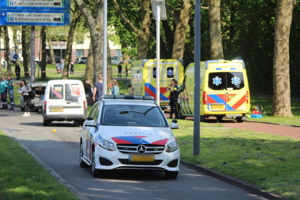 Meerdere gewonden bij aanrijding