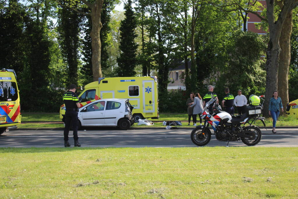 Meerdere gewonden bij aanrijding