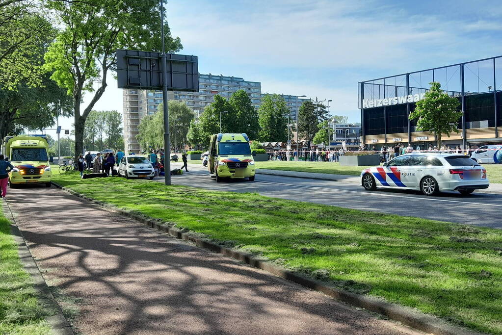 Meerdere gewonden bij aanrijding