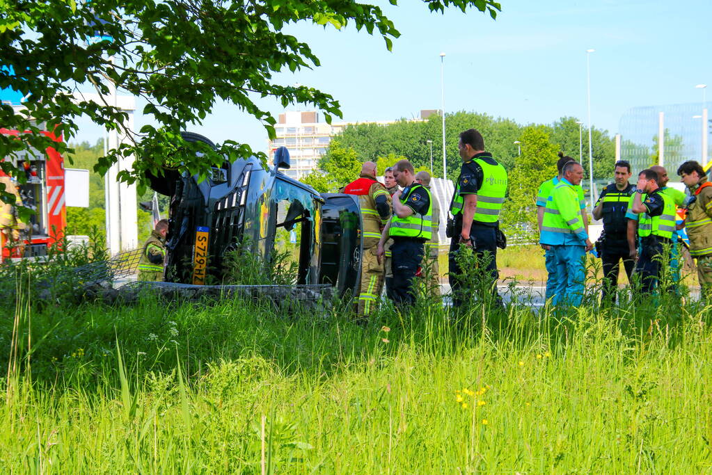 Persoon ernstig gewond bij eenzijdig ongeval