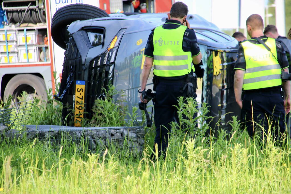 Persoon ernstig gewond bij eenzijdig ongeval